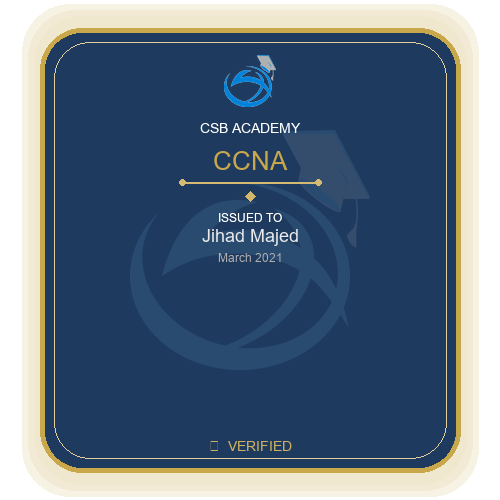 CCNA credential